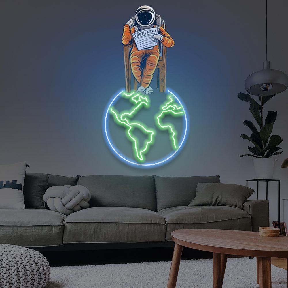 World Astronaut - LED Neon Sign - NeonNiche