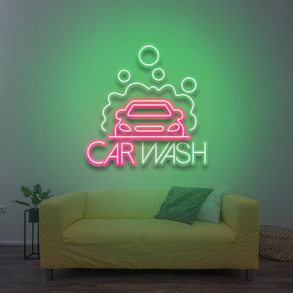 Car Wash - LED Neon Sign - NeonNiche