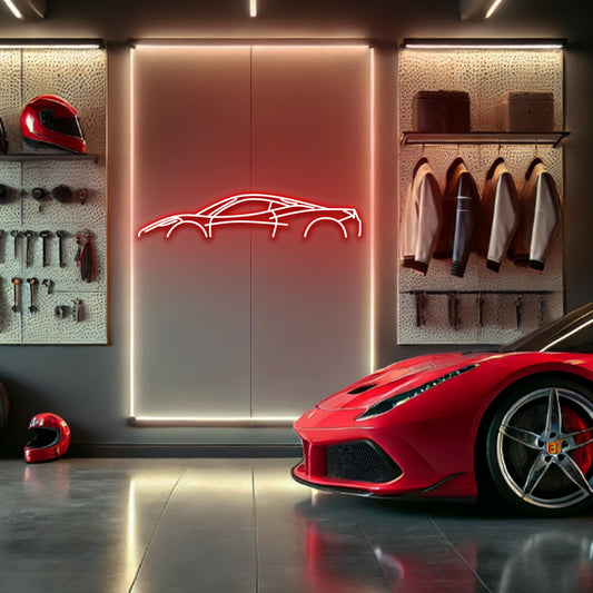 458 Italia LED Neon Sign