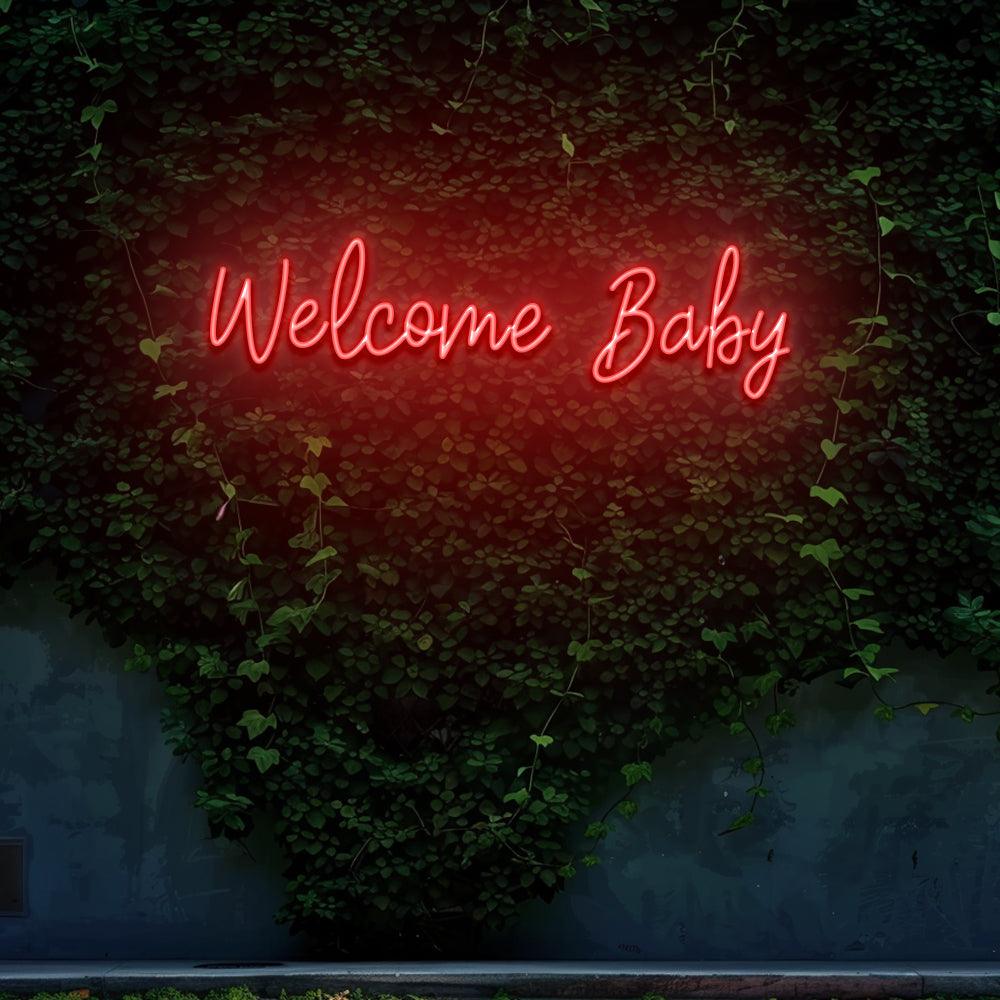 Welcome Baby - LED Neon Sign - NeonNiche