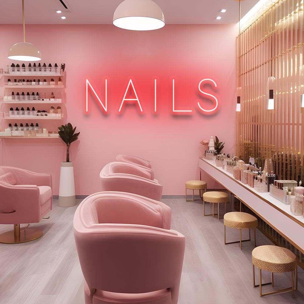 Nails - LED Neon Sign - NeonNiche