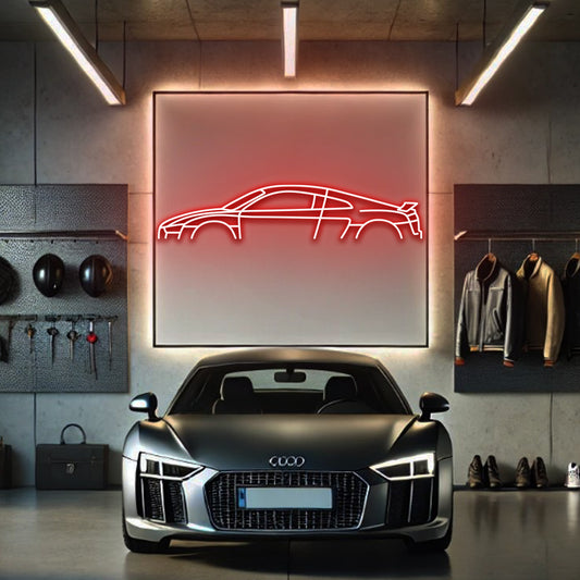 Audi R8 Mk2 - LED Neon Sign