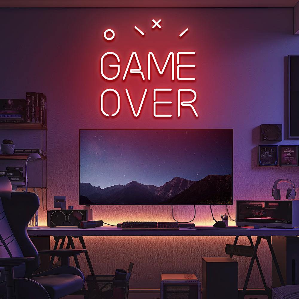 Game Over LED Neon Sign - NeonNiche