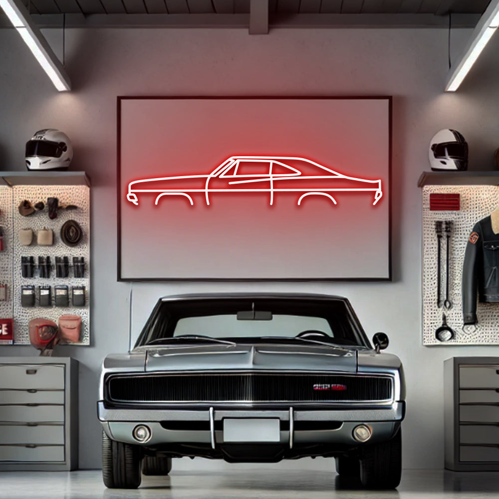 Dodge Charger 69 - LED Neon Sign