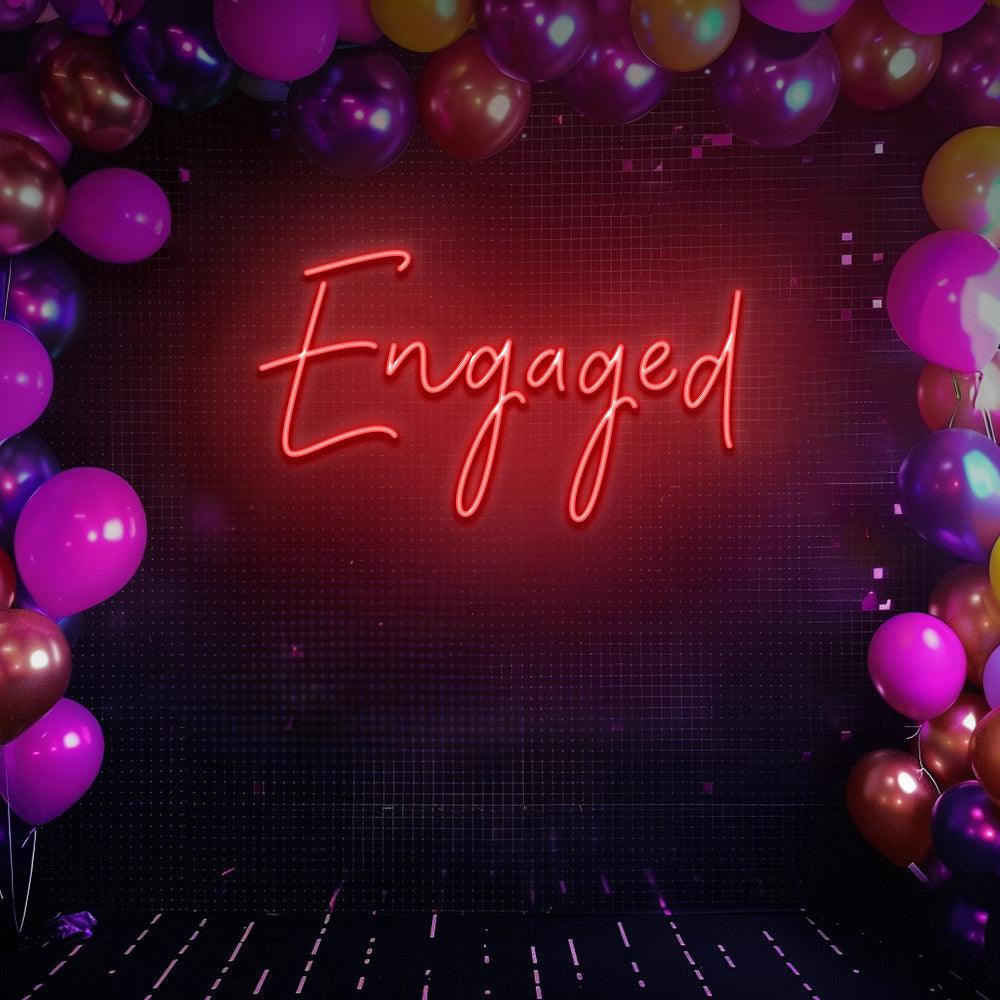 Engaged - LED Neon Sign - NeonNiche