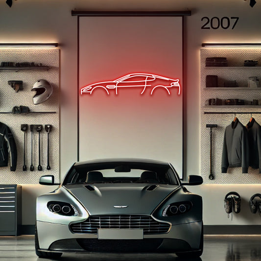 Aston Martin Vantage V8 2007  LED Neon Sign