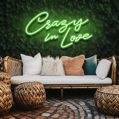 Crazy In Love Wedding - LED Neon Sign - NeonNiche