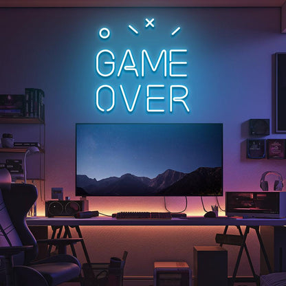 Game Over LED Neon Sign - NeonNiche