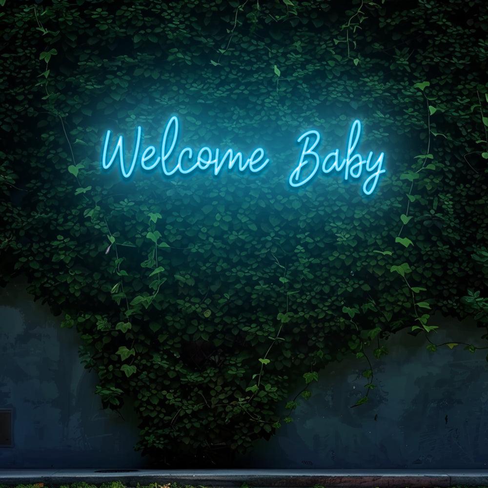 Welcome Baby - LED Neon Sign - NeonNiche