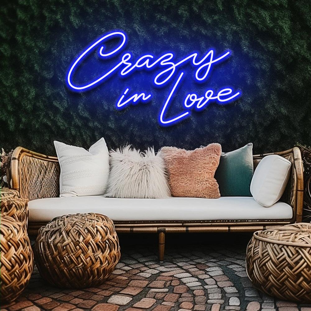 Crazy In Love Wedding - LED Neon Sign - NeonNiche