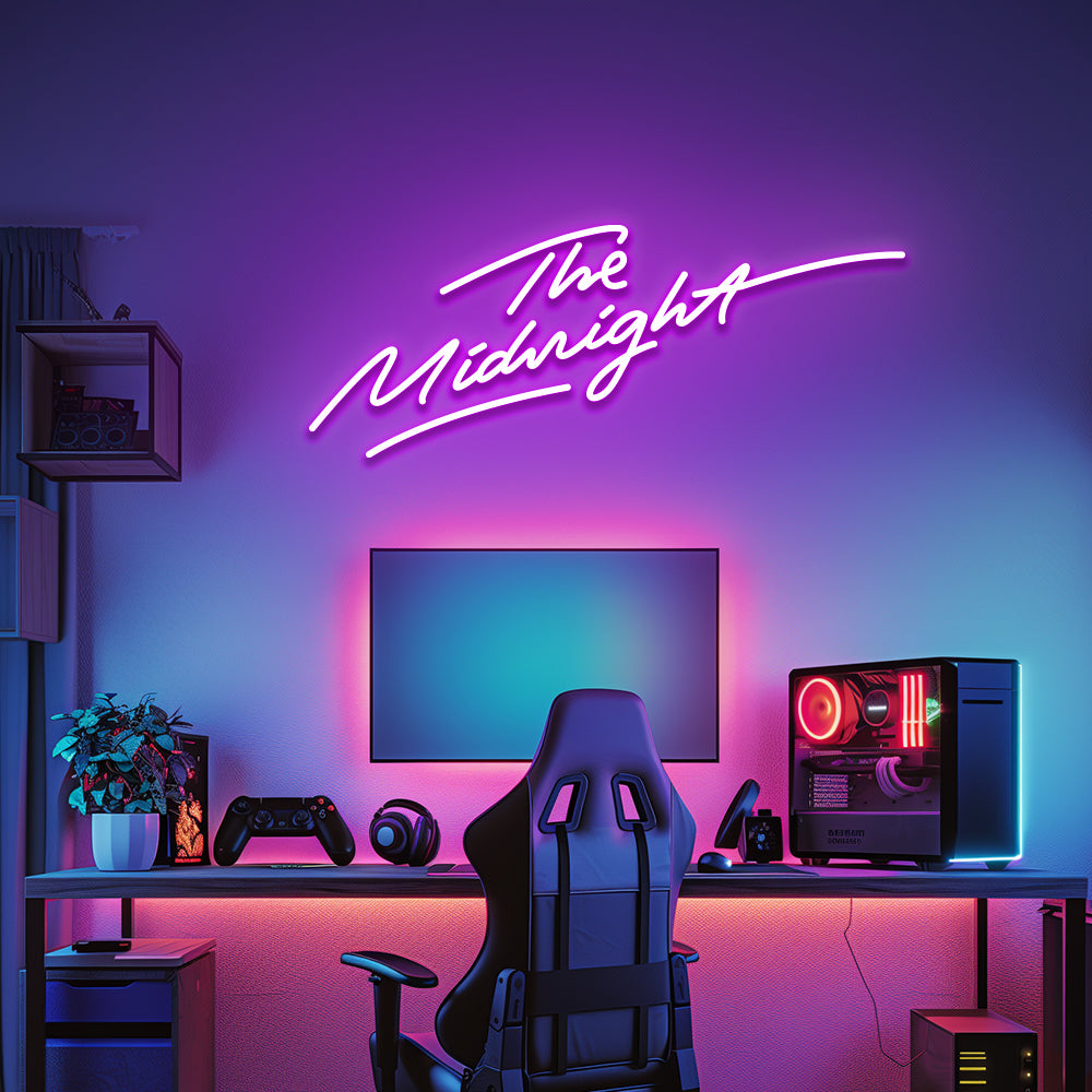 The Midnight LED Neon Sign - NeonNiche