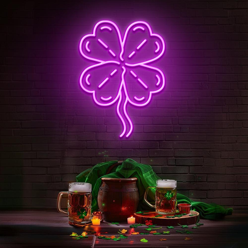 Lucky Clover - LED Neon Sign - NeonNiche