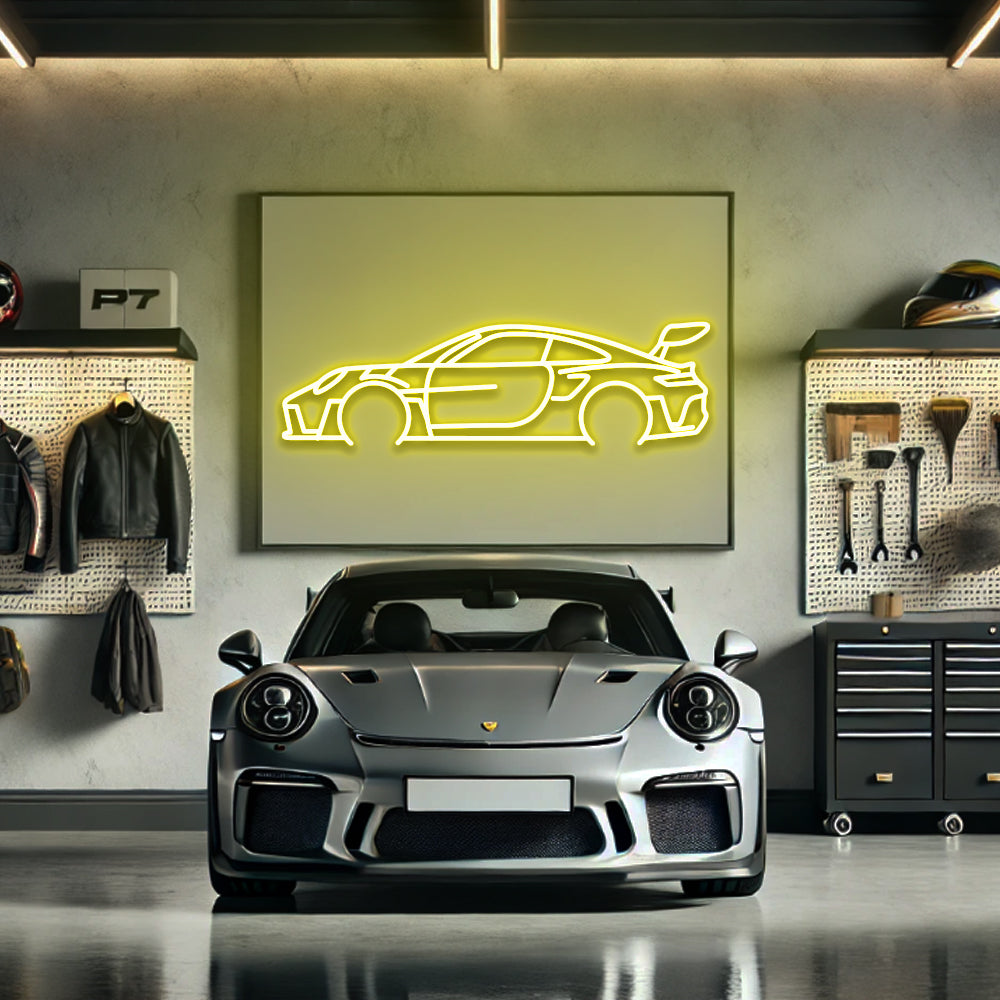 911 992 GT3 RS LED Neon Sign