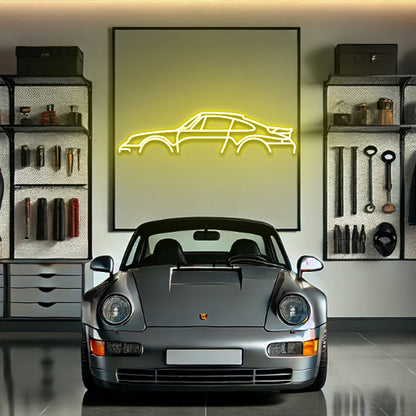 911 993 Turbo - LED Neon Sign