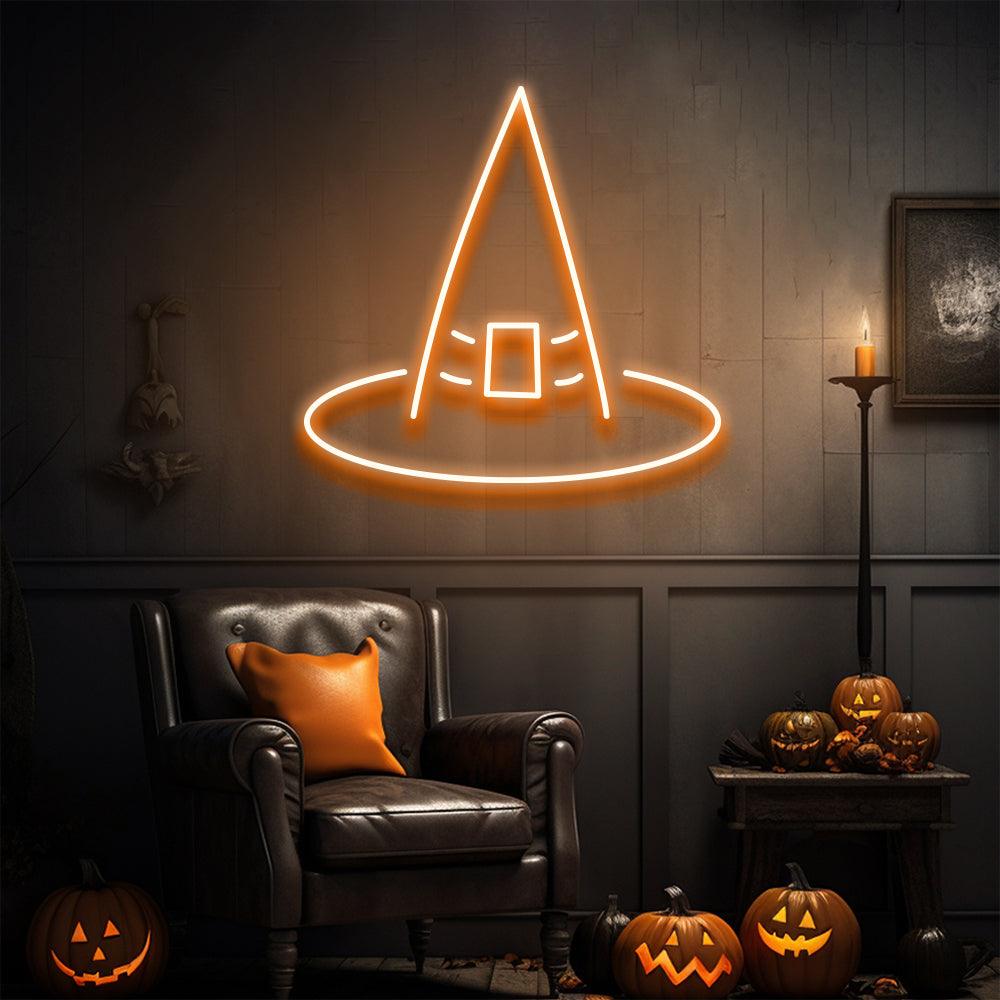 Witch Hat LED Neon Sign - NeonNiche