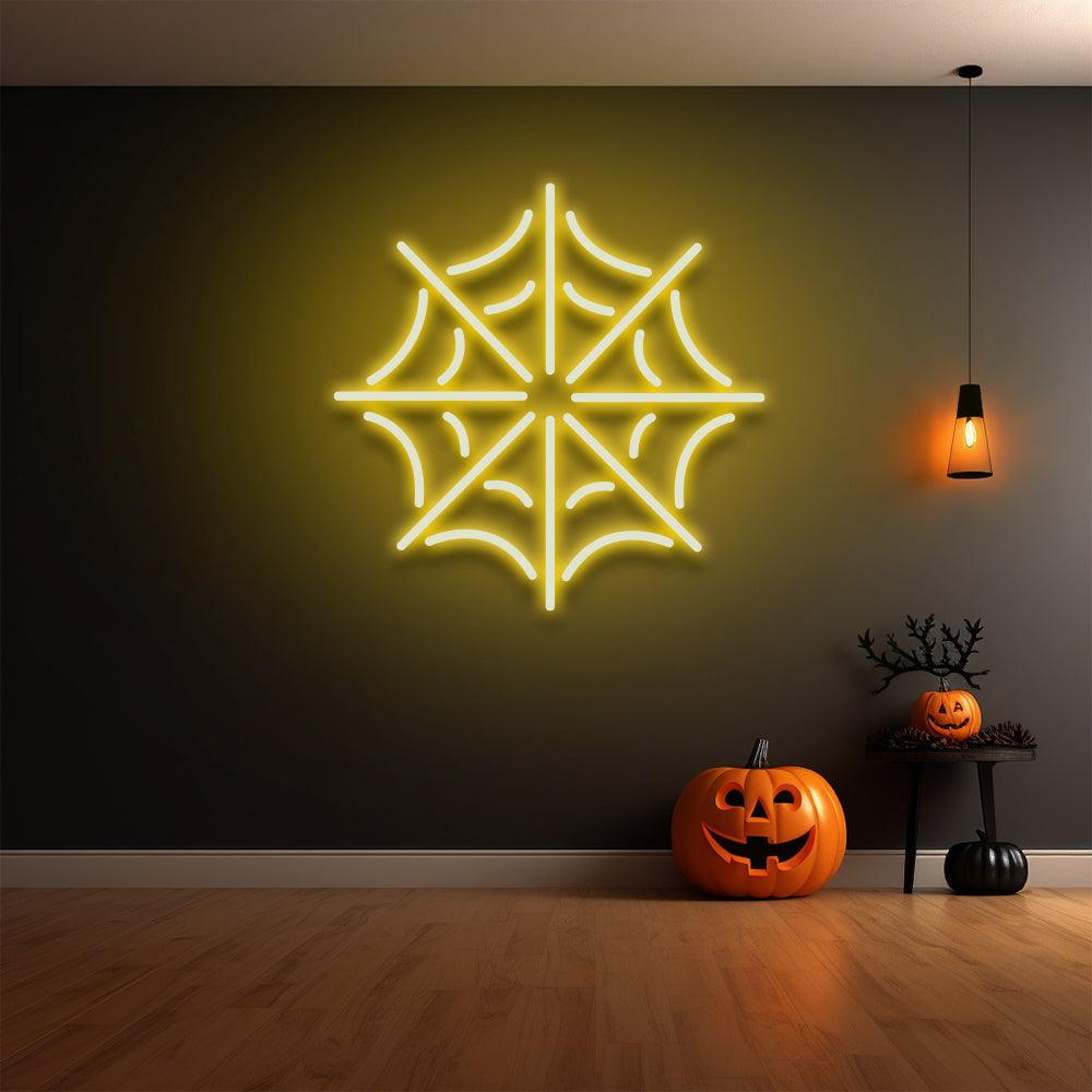 Spider Web LED Neon Sign - NeonNiche