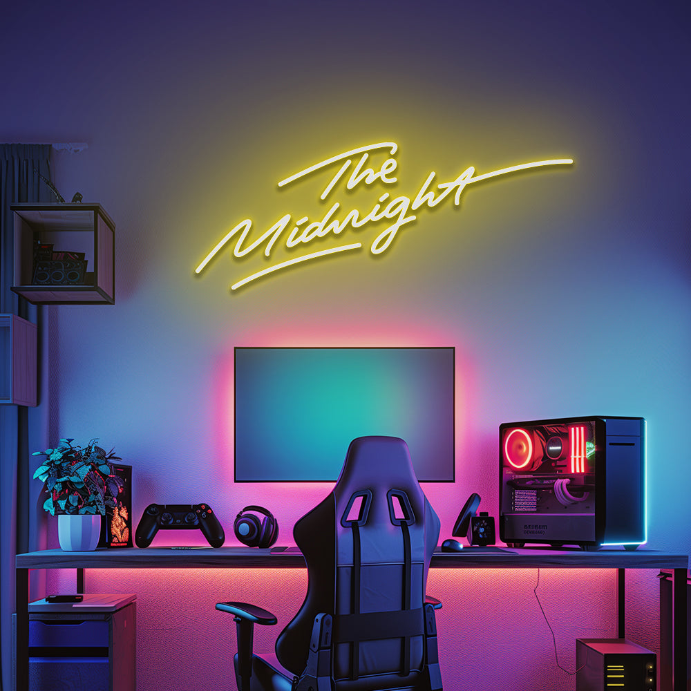 The Midnight LED Neon Sign - NeonNiche