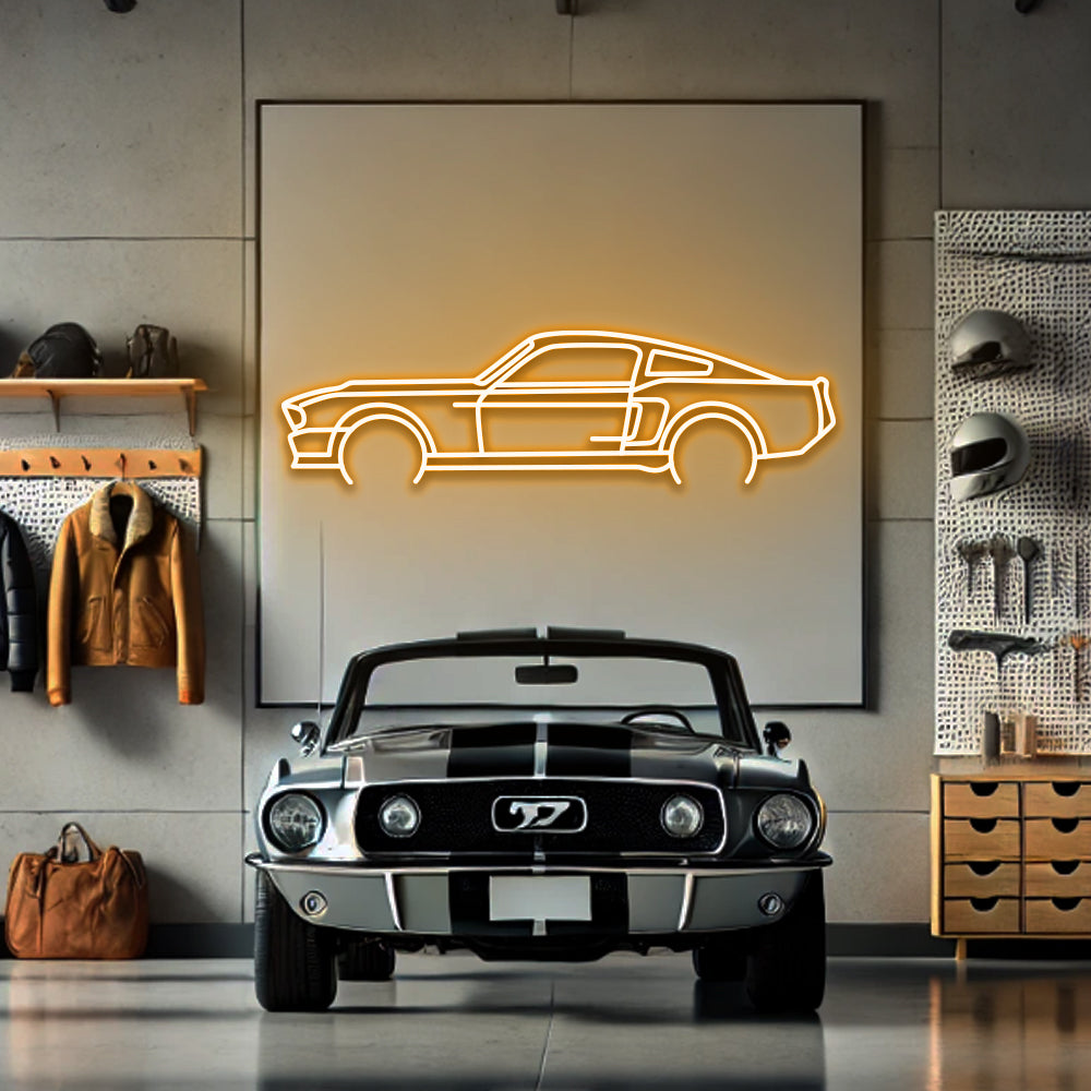 Mustang GT500KR 1967 - LED Neon Sign