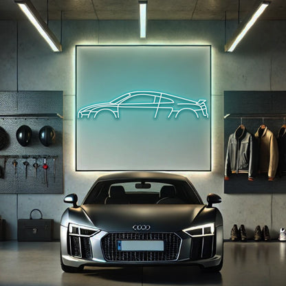 Audi R8 Mk2 - LED Neon Sign