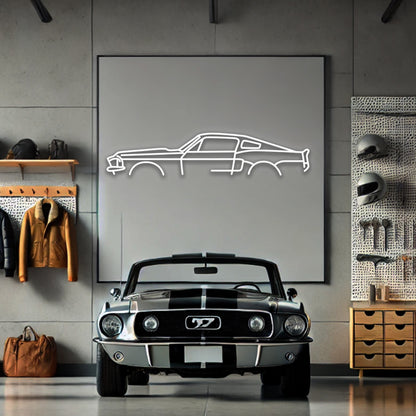 Mustang '67 - LED Neon Sign