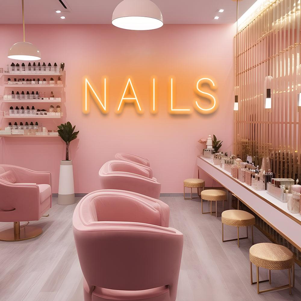 Nails - LED Neon Sign - NeonNiche