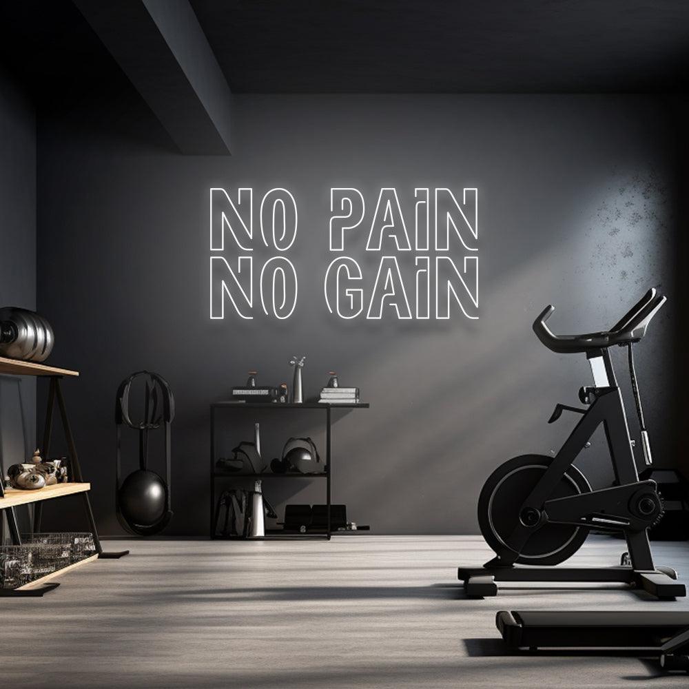 No Pain, No Gain - LED Neon Sign - NeonNiche