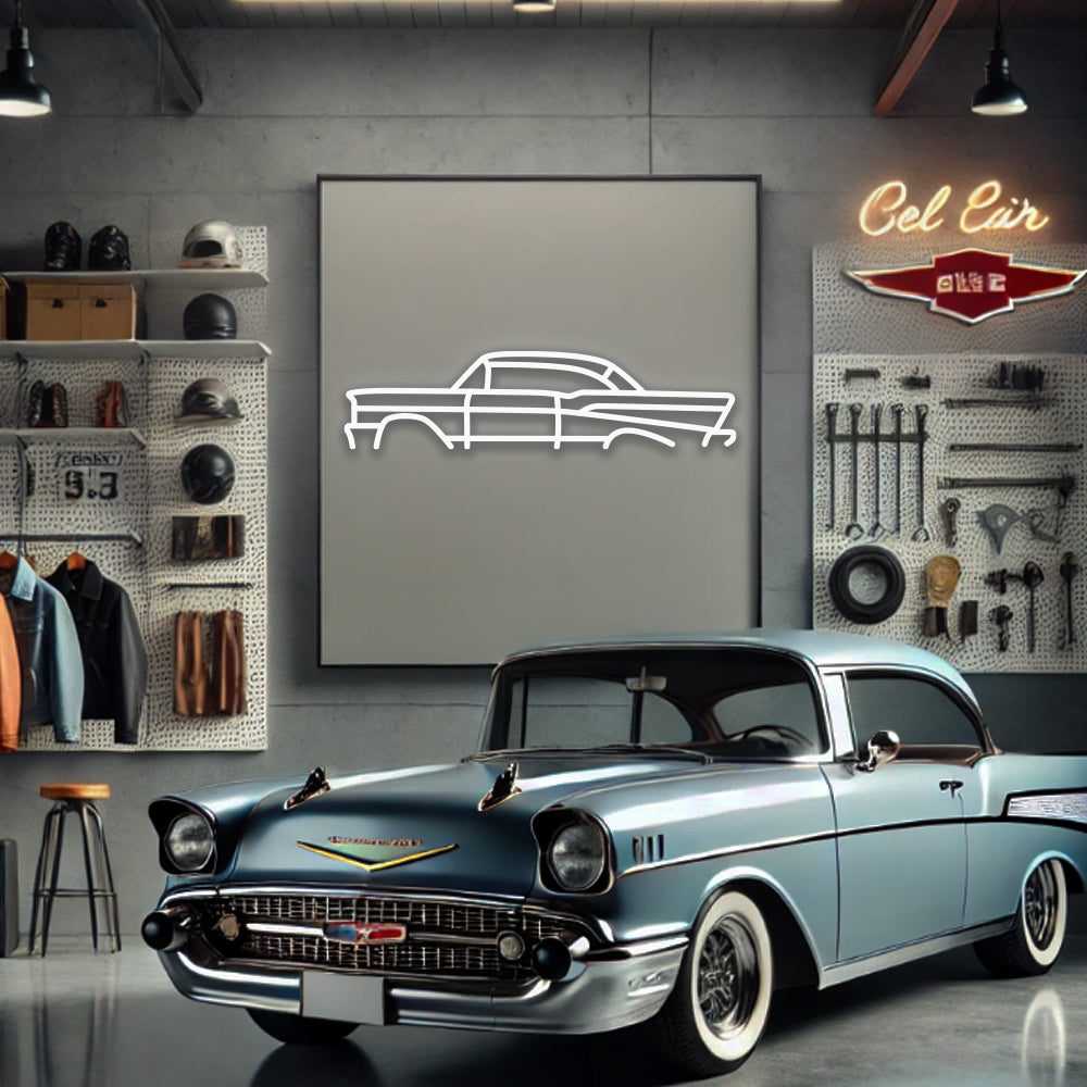 Chevrolet Bel Air 1957 - LED Neon Sign