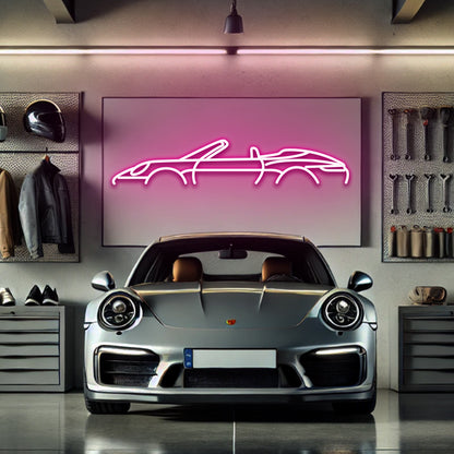 911 992 Turbo - LED Neon Sign