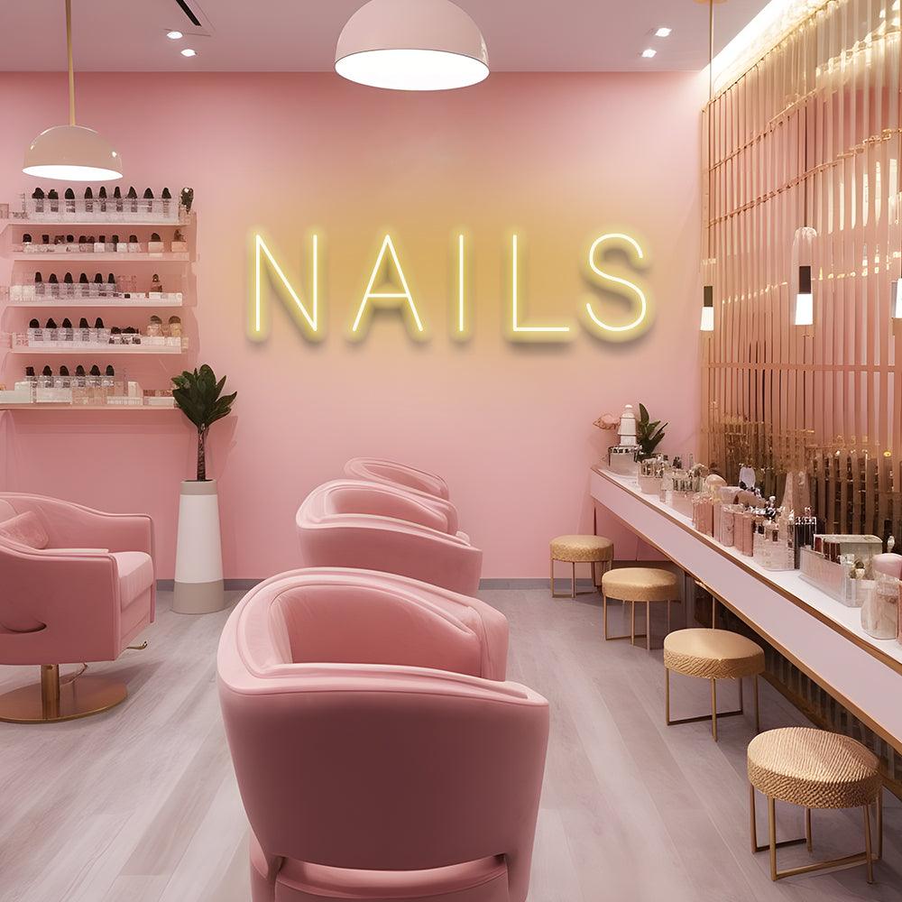 Nails - LED Neon Sign - NeonNiche