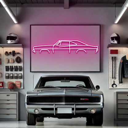 Dodge Charger 69 - LED Neon Sign