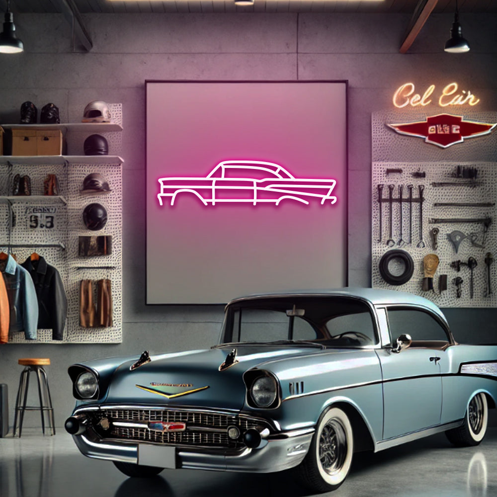 Chevrolet Bel Air 1957 - LED Neon Sign