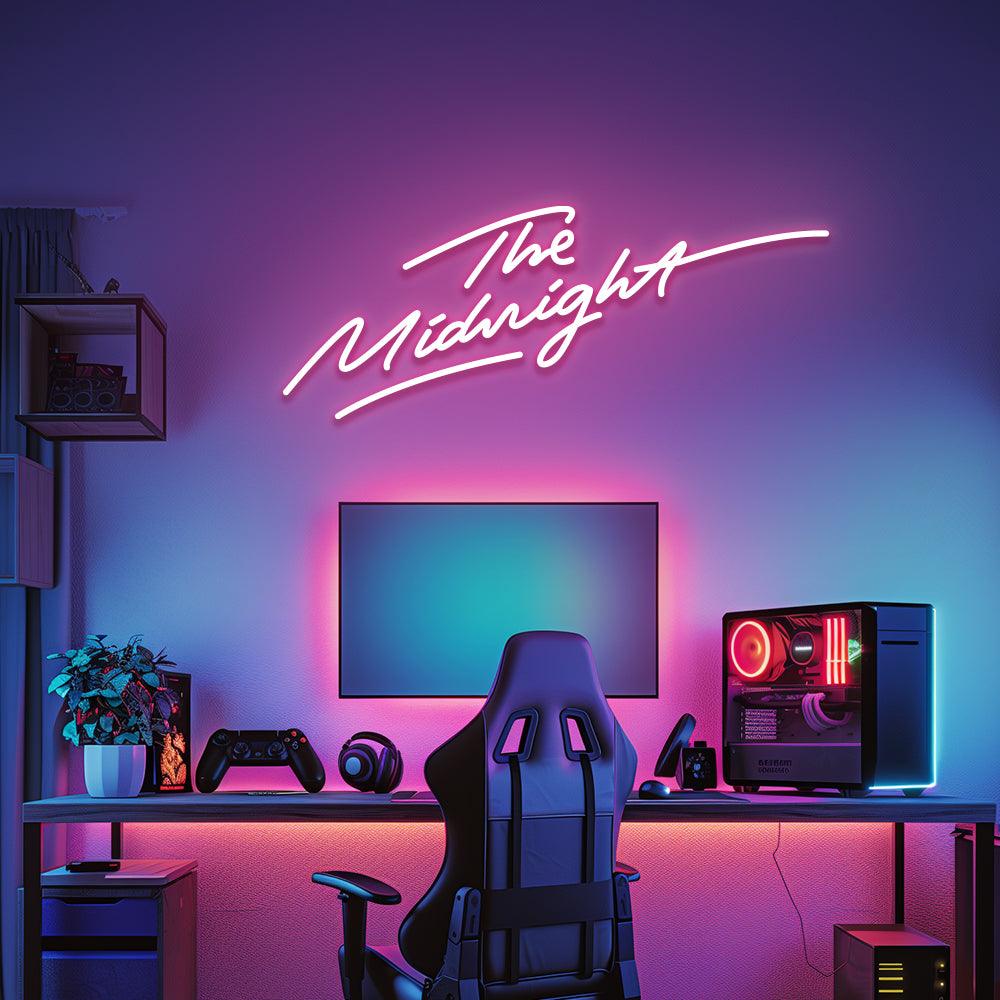 The Midnight LED Neon Sign - NeonNiche