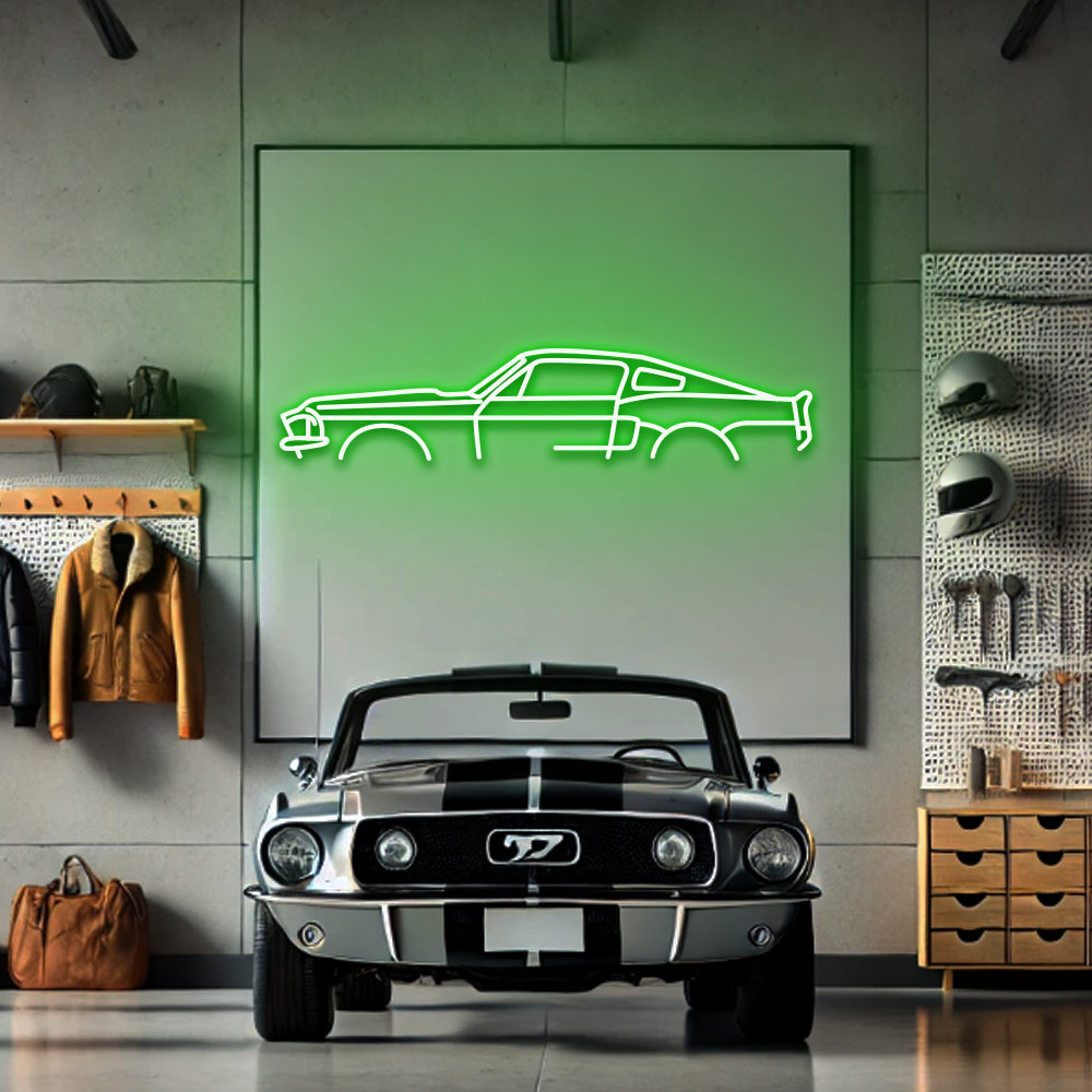 Mustang '67 - LED Neon Sign