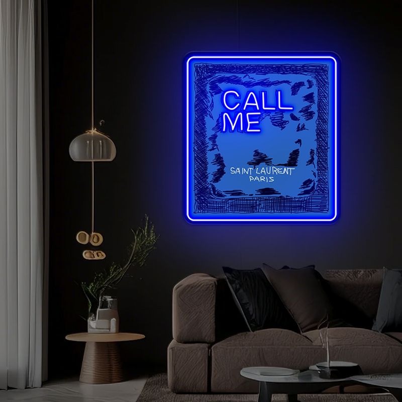 Call Me LED Neon Sign