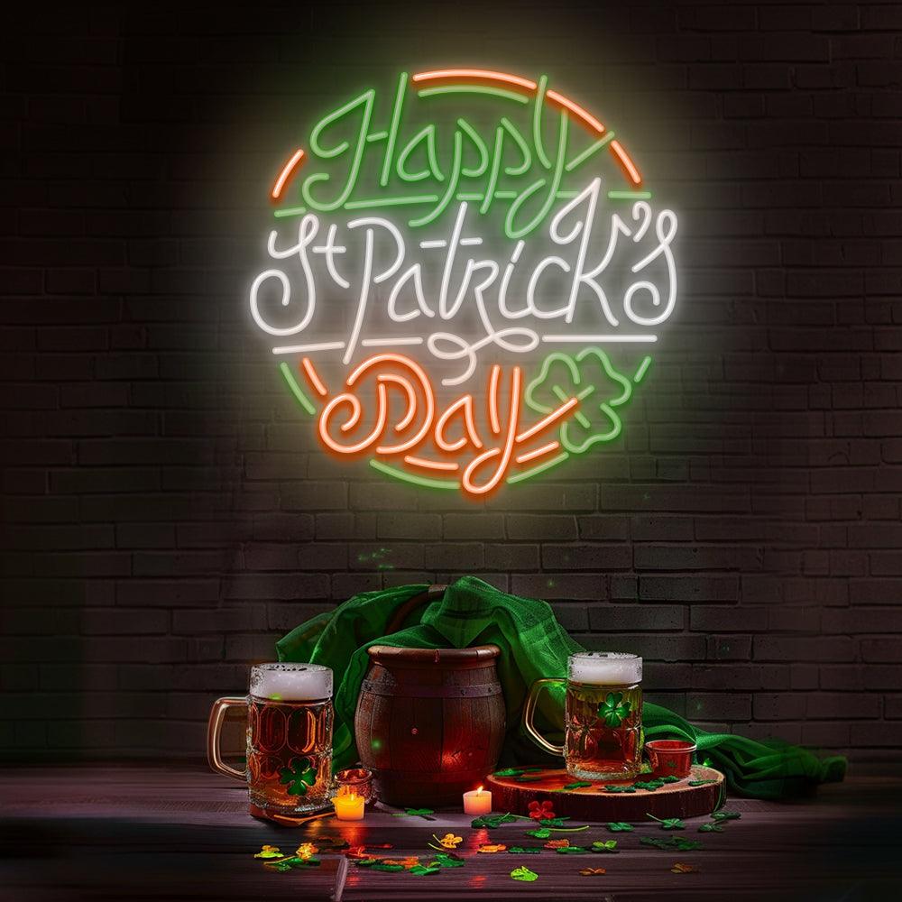 Happy St.Patrick's Day - LED Neon Sign - NeonNiche