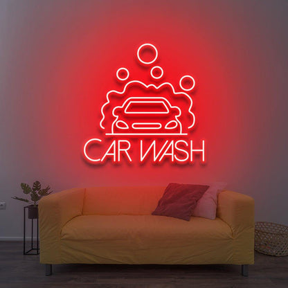 Car Wash - LED Neon Sign - NeonNiche