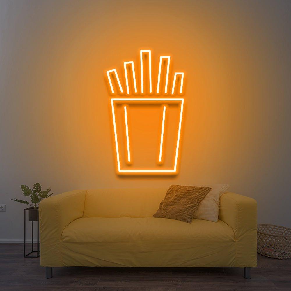 Fun Bright store Yummy Fries LED Light Decor