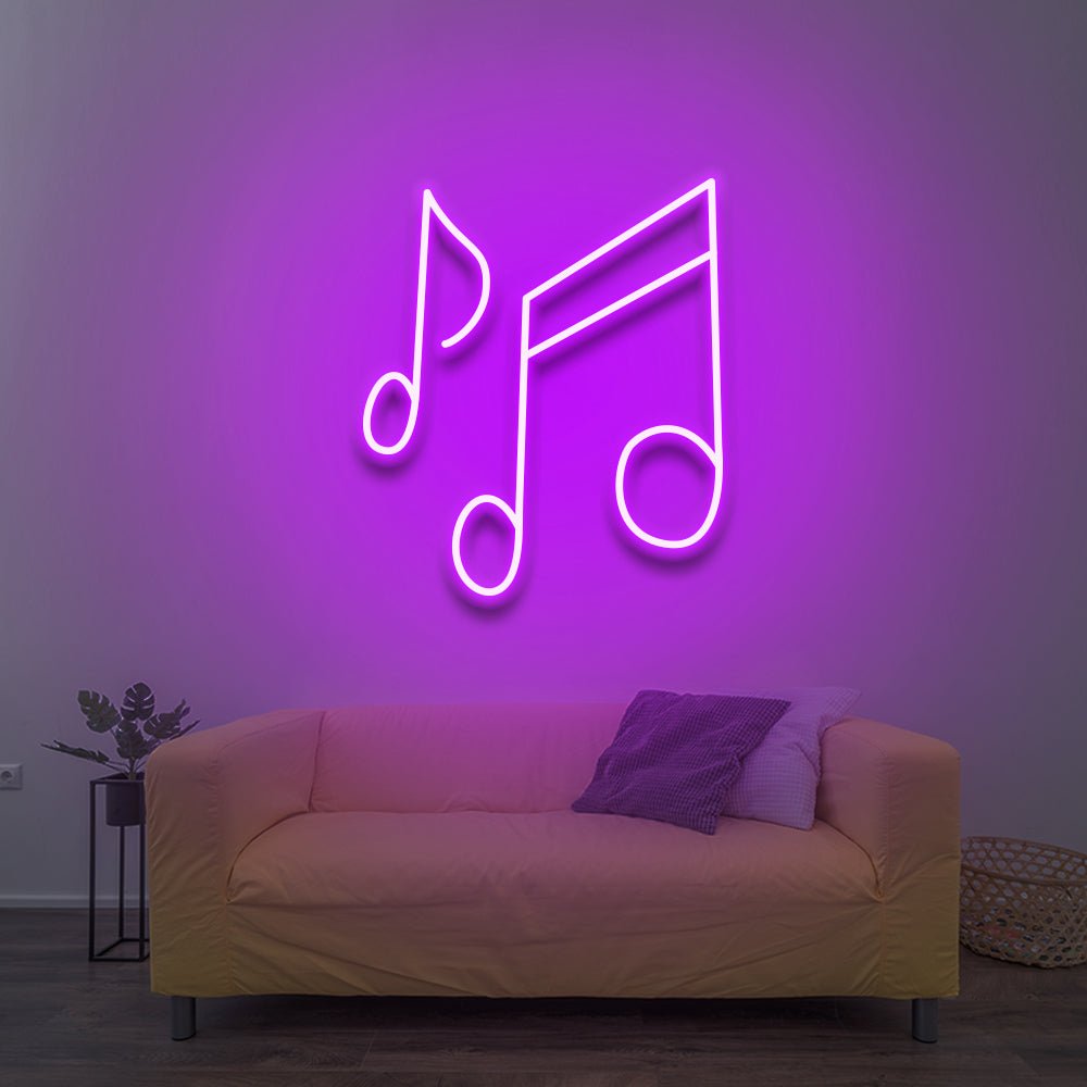 Animated Neon Music Symbol Classic Melody Stock Footage Video (100%  Royalty-free) 1106914605 | Shutterstock
