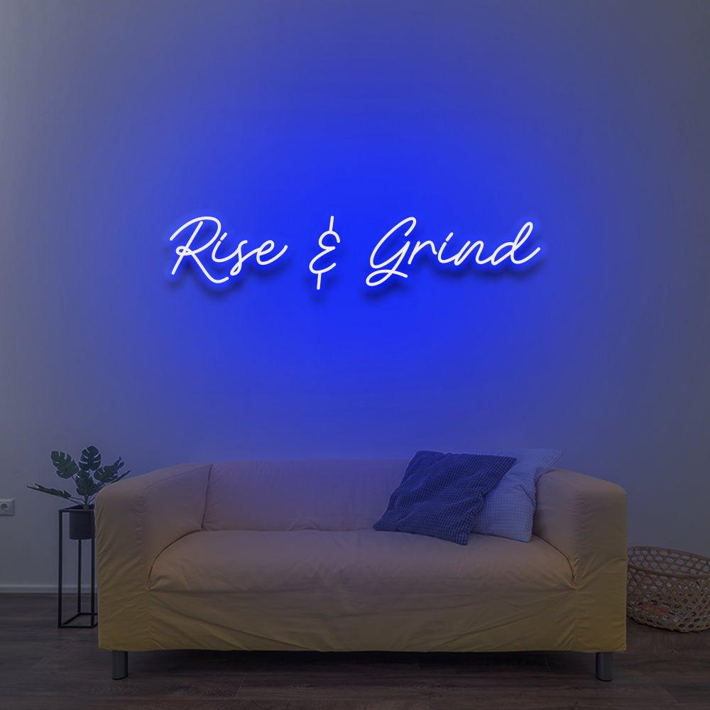 Rise & Grind LED Neon Sign – Page 1 – NeonNiche