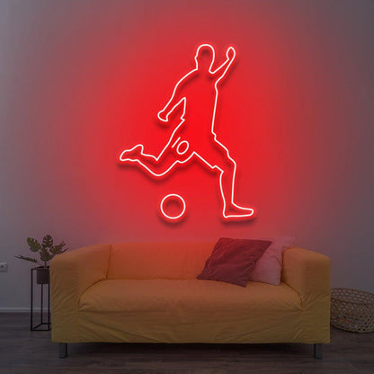 Soccer #10 - LED Neon Sign - NeonNiche